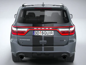 Dodge Durango SRT Hellcat 2021 3D Model