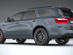 Dodge Durango SRT Hellcat 2021 Modelo 3D
