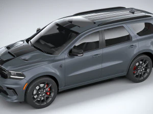 Dodge Durango SRT Hellcat 2021 3D Model