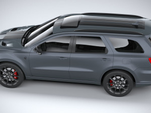 Dodge Durango SRT Hellcat 2021 Modelo 3D