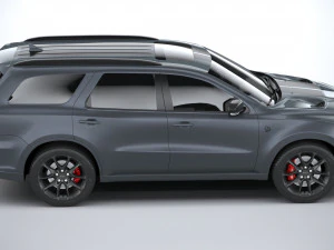 Dodge Durango SRT Hellcat 2021 3D Model