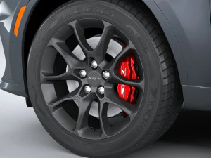 Dodge Durango SRT Hellcat 2021 3D Model