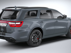 Dodge Durango SRT Hellcat 2021 Modelo 3D