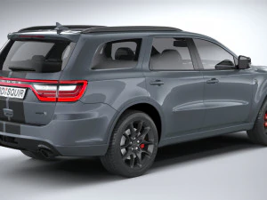 Dodge Durango SRT Hellcat 2021 3D Model