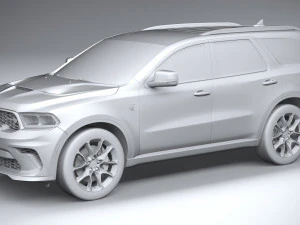 Dodge Durango SRT Hellcat 2021 3D Model
