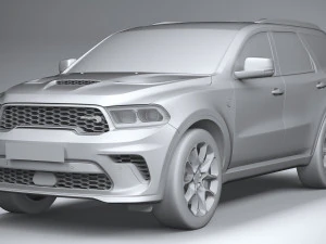 Dodge Durango SRT Hellcat 2021 3D Model