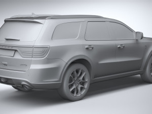 Dodge Durango SRT Hellcat 2021 Modelo 3D