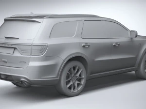 Dodge Durango SRT Hellcat 2021 3D Model