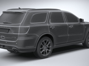Dodge Durango SRT Hellcat 2021 Modelo 3D