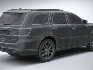 Dodge Durango SRT Hellcat 2021 3D Model