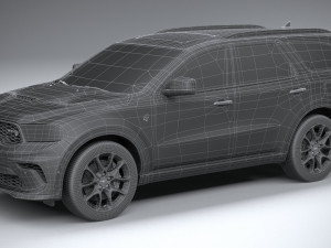 Dodge Durango SRT Hellcat 2021 Modelo 3D