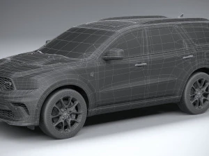 Dodge Durango SRT Hellcat 2021 3D Model