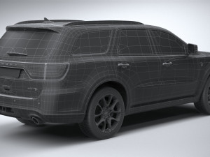Dodge Durango SRT Hellcat 2021 Modelo 3D