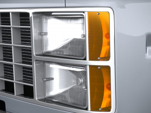 Generic American Van 1970 Model 3D