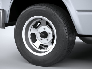 Generic American Van 1970 Model 3D