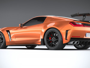 Generic C7 Sport Car 3Dモデル