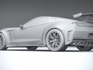 Generic C7 Sport Car 3Dモデル