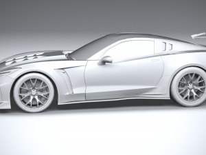 Generic C7 Sport Car 3Dモデル