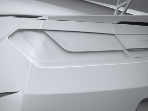 Generic C7 Sport Car 3Dモデル