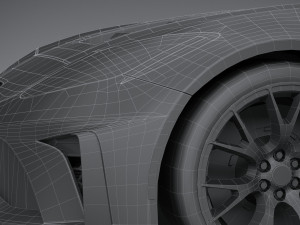 Generic C7 Sport Car 3Dモデル