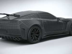 Generic C7 Sport Car 3Dモデル