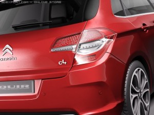 Citroen C4 2011 3D Model