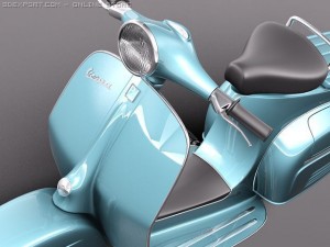 Vespa 150 Super 1965 3D Model