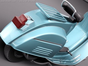 Vespa 150 Super 1965 3D Model
