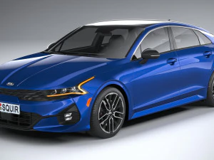 Kia K5 GT 2021 3D Model