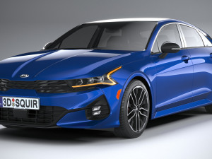 Kia K5 GT 2021 3D Модель