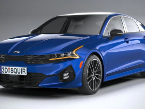 Kia K5 GT 2021 3D Model