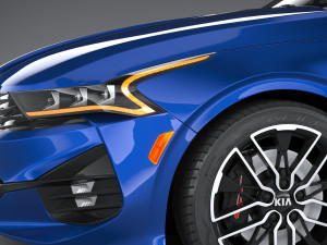 Kia K5 GT 2021 3D Модель