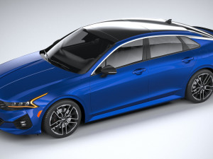 Kia K5 GT 2021 3D Модель