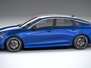 Kia K5 GT 2021 3D Модель