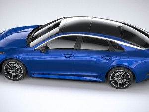 Kia K5 GT 2021 3D Модель