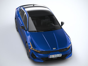 Kia K5 GT 2021 3D Модель