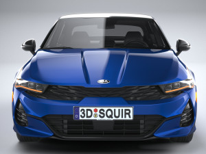 Kia K5 GT 2021 3D Модель