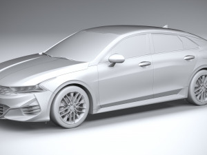 Kia K5 GT 2021 3D Модель