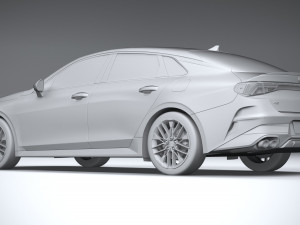 Kia K5 GT 2021 3D Модель