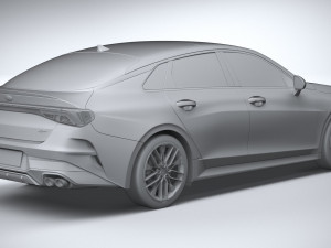 Kia K5 GT 2021 3D Модель