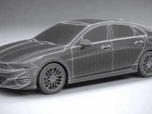 Kia K5 GT 2021 3D Модель