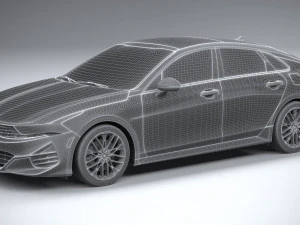 Kia K5 GT 2021 3D Model