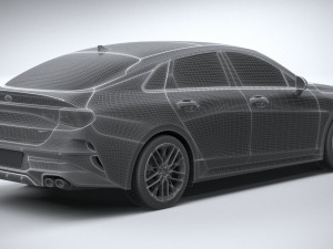 Kia K5 GT 2021 3D Модель