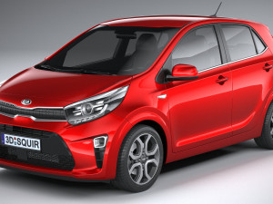 Kia Picanto 2021 3D Модель