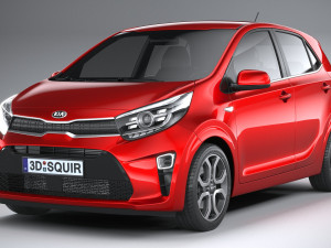 Kia Picanto 2021 3D Модель