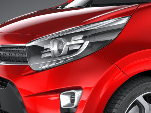 Kia Picanto 2021 3D Модель
