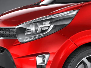 Kia Picanto 2021 3D Model