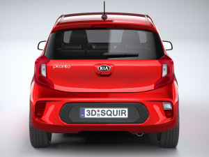 Kia Picanto 2021 3D Модель
