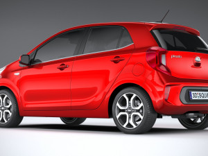 Kia Picanto 2021 3D Модель