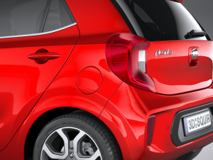 Kia Picanto 2021 3D Модель